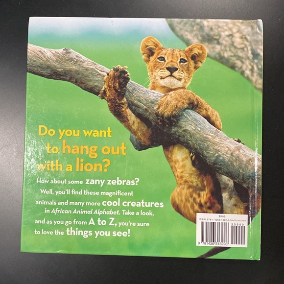 National Geographic Little Kids: African Animal Alphabet - Hardcover Book - Picture 2 of 10